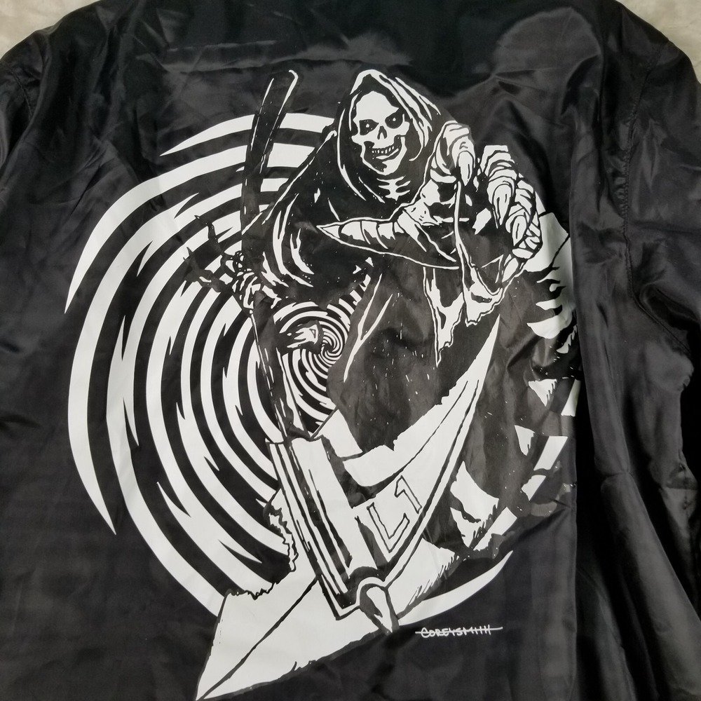 L1 Premium Outerwear Corey Smith Reaper Coaches Jacket Black Mens Large NWT - Picture 9 of 10